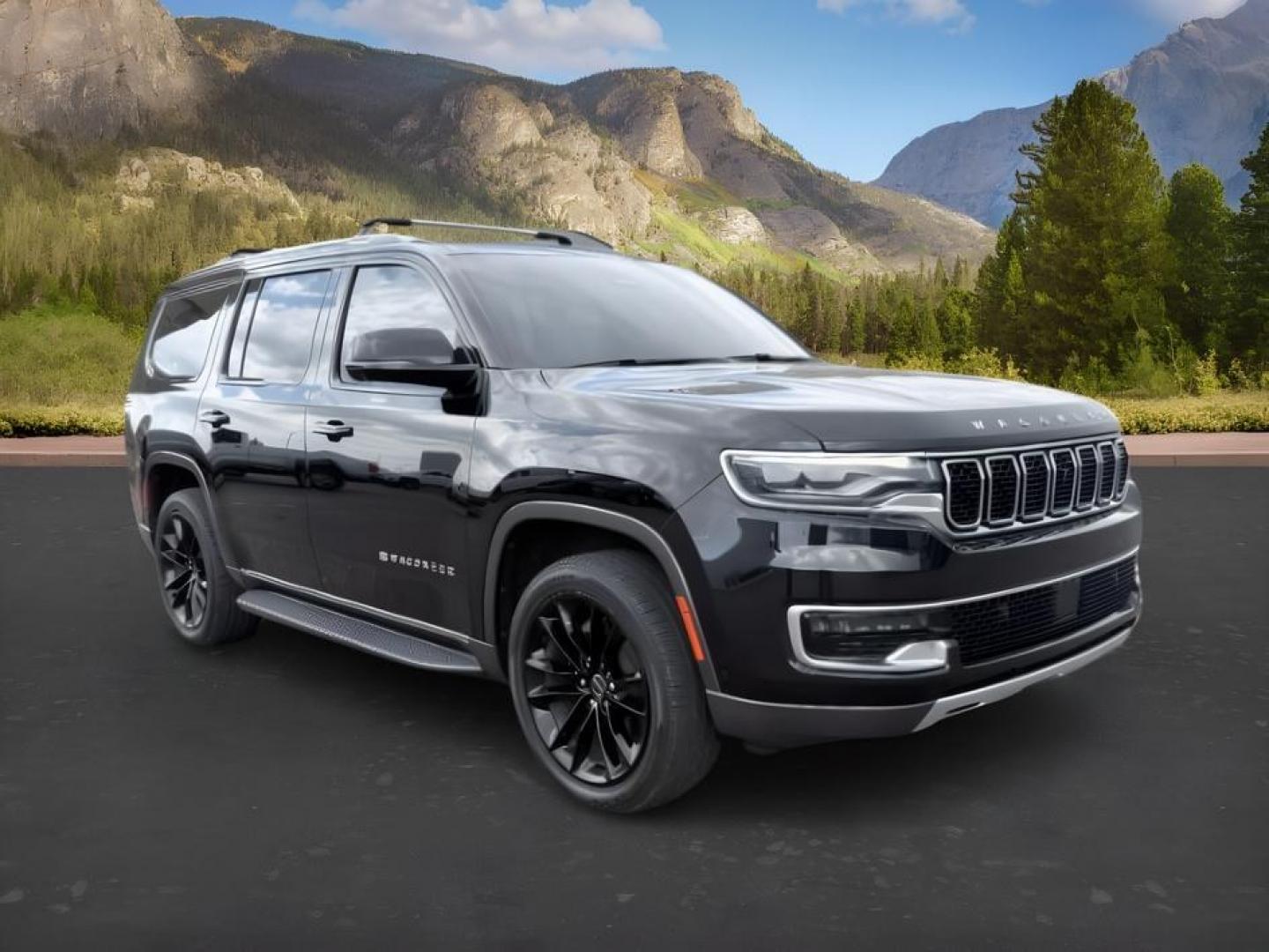 2022 BLACK /Global Black Jeep Wagoneer (1C4SJVBT0NS) with an HEMI 57L V-8 variable valve control engine, Automatic transmission, located at 1175 N Woodruff Ave, Idaho Falls, ID, 83401, 43.506901, -111.999657 - At Timberline Auto, finding a great deal on your next vehicle is always easy! Our experienced sales staff goal is to help find you the right vehicle at the right price! Our knowledgeable finance department has options for almost any credit score. We offer extended service contract options to prot- Photo#9