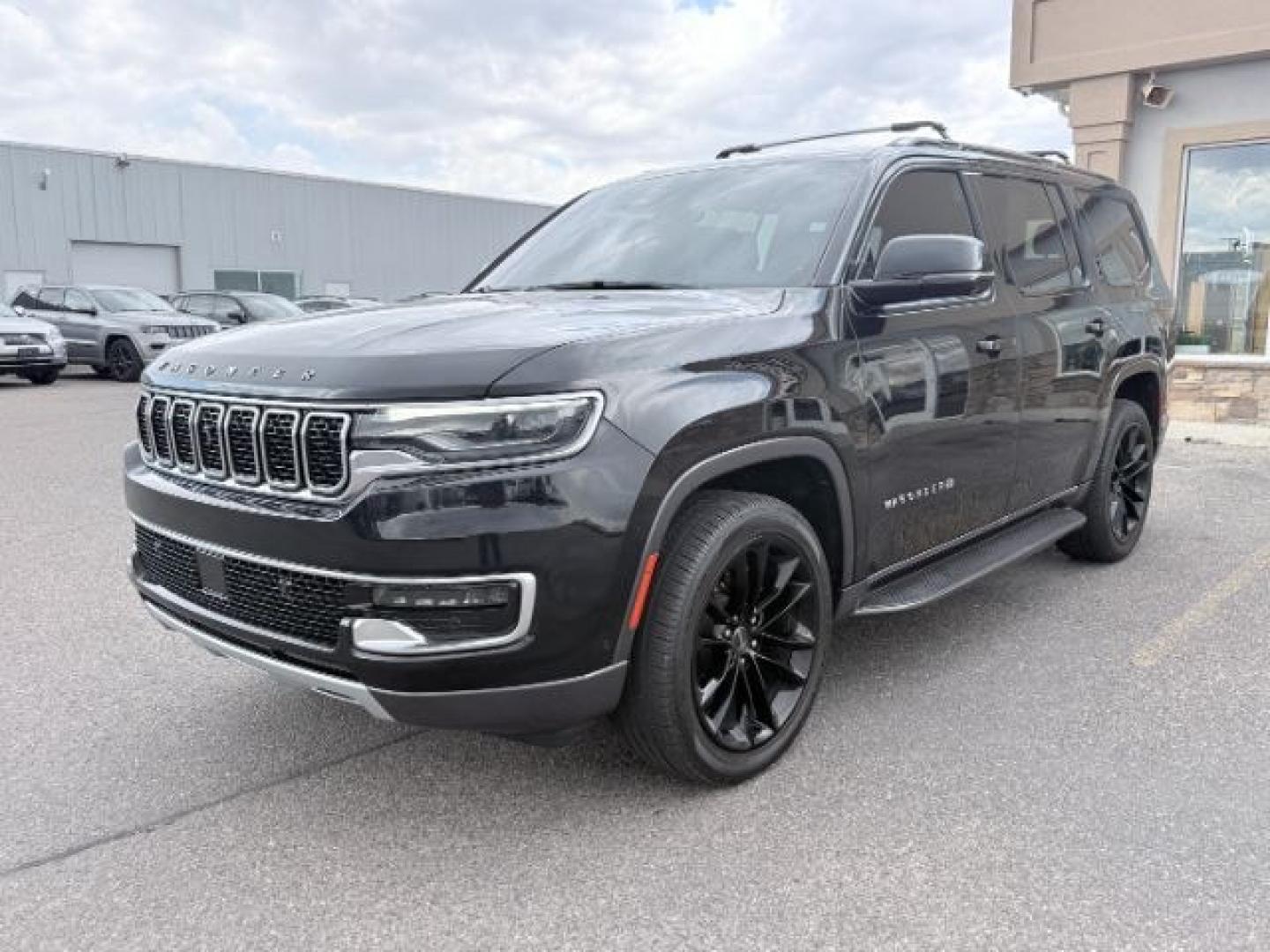 2022 BLACK /Global Black Jeep Wagoneer (1C4SJVBT0NS) with an HEMI 57L V-8 variable valve control engine, Automatic transmission, located at 1175 N Woodruff Ave, Idaho Falls, ID, 83401, 43.506901, -111.999657 - At Timberline Auto, finding a great deal on your next vehicle is always easy! Our experienced sales staff goal is to help find you the right vehicle at the right price! Our knowledgeable finance department has options for almost any credit score. We offer extended service contract options to prot- Photo#31