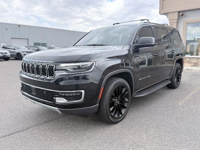 2022 BLACK /Global Black Jeep Wagoneer (1C4SJVBT0NS) with an HEMI 57L V-8 variable valve control engine, Automatic transmission, located at 1175 N Woodruff Ave, Idaho Falls, ID, 83401, 43.506901, -111.999657 - At Timberline Auto, finding a great deal on your next vehicle is always easy! Our experienced sales staff goal is to help find you the right vehicle at the right price! Our knowledgeable finance department has options for almost any credit score. We offer extended service contract options to protect- Photo#31