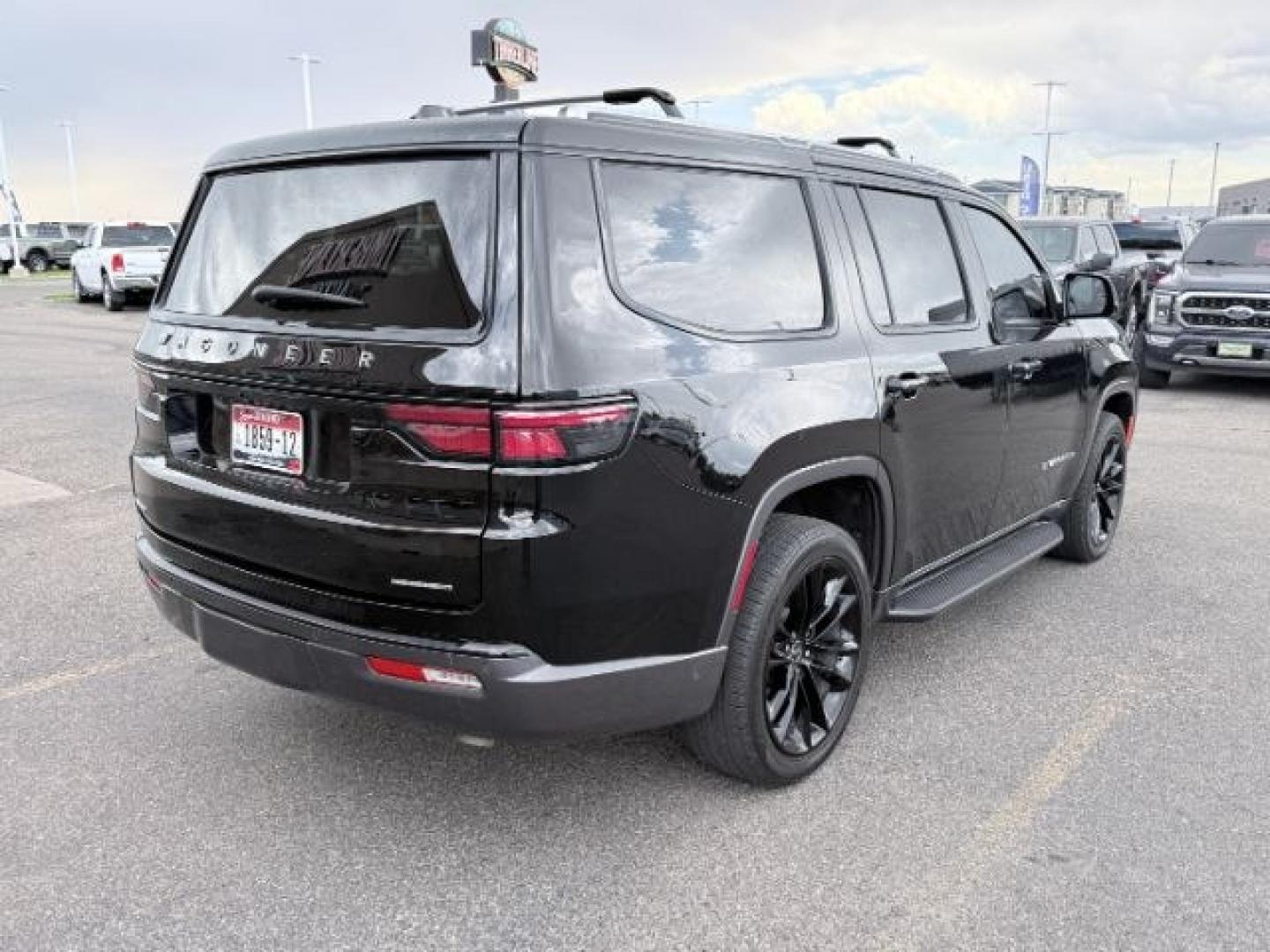 2022 BLACK /Global Black Jeep Wagoneer (1C4SJVBT0NS) with an HEMI 57L V-8 variable valve control engine, Automatic transmission, located at 1175 N Woodruff Ave, Idaho Falls, ID, 83401, 43.506901, -111.999657 - At Timberline Auto, finding a great deal on your next vehicle is always easy! Our experienced sales staff goal is to help find you the right vehicle at the right price! Our knowledgeable finance department has options for almost any credit score. We offer extended service contract options to prot- Photo#38