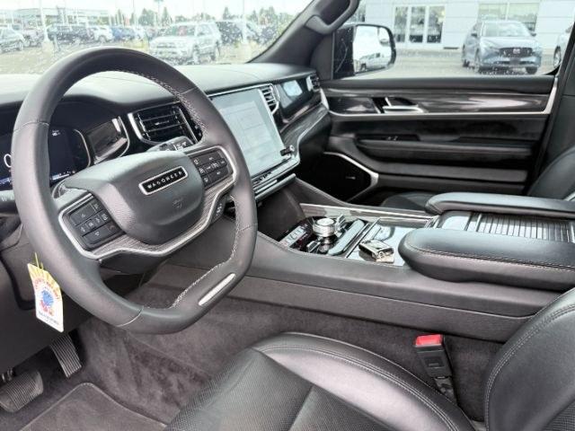 2022 BLACK /Global Black Jeep Wagoneer (1C4SJVBT0NS) with an HEMI 57L V-8 variable valve control engine, Automatic transmission, located at 1175 N Woodruff Ave, Idaho Falls, ID, 83401, 43.506901, -111.999657 - At Timberline Auto, finding a great deal on your next vehicle is always easy! Our experienced sales staff goal is to help find you the right vehicle at the right price! Our knowledgeable finance department has options for almost any credit score. We offer extended service contract options to protect- Photo#46