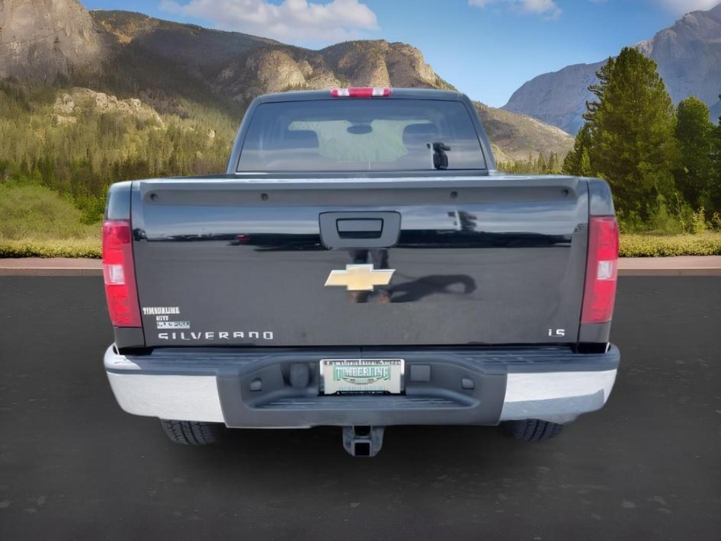 2011 BLACK /Dark Titanium Chevrolet Silverado 1500 (1GCRKREA1BZ) with an Vortec 48L V-8 variable valve control engine, Automatic transmission, located at 1175 N Woodruff Ave, Idaho Falls, ID, 83401, 43.506901, -111.999657- Photo#3