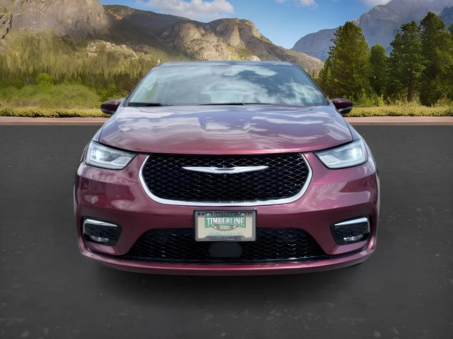 2023 MAROON /Black/Alloy/Black Chrysler Pacifica (2C4RC3BG0PR) with an Pentastar 36L V-6 DOHC engine, Automatic transmission, located at 1175 N Woodruff Ave, Idaho Falls, ID, 83401, 43.506901, -111.999657- Photo#11