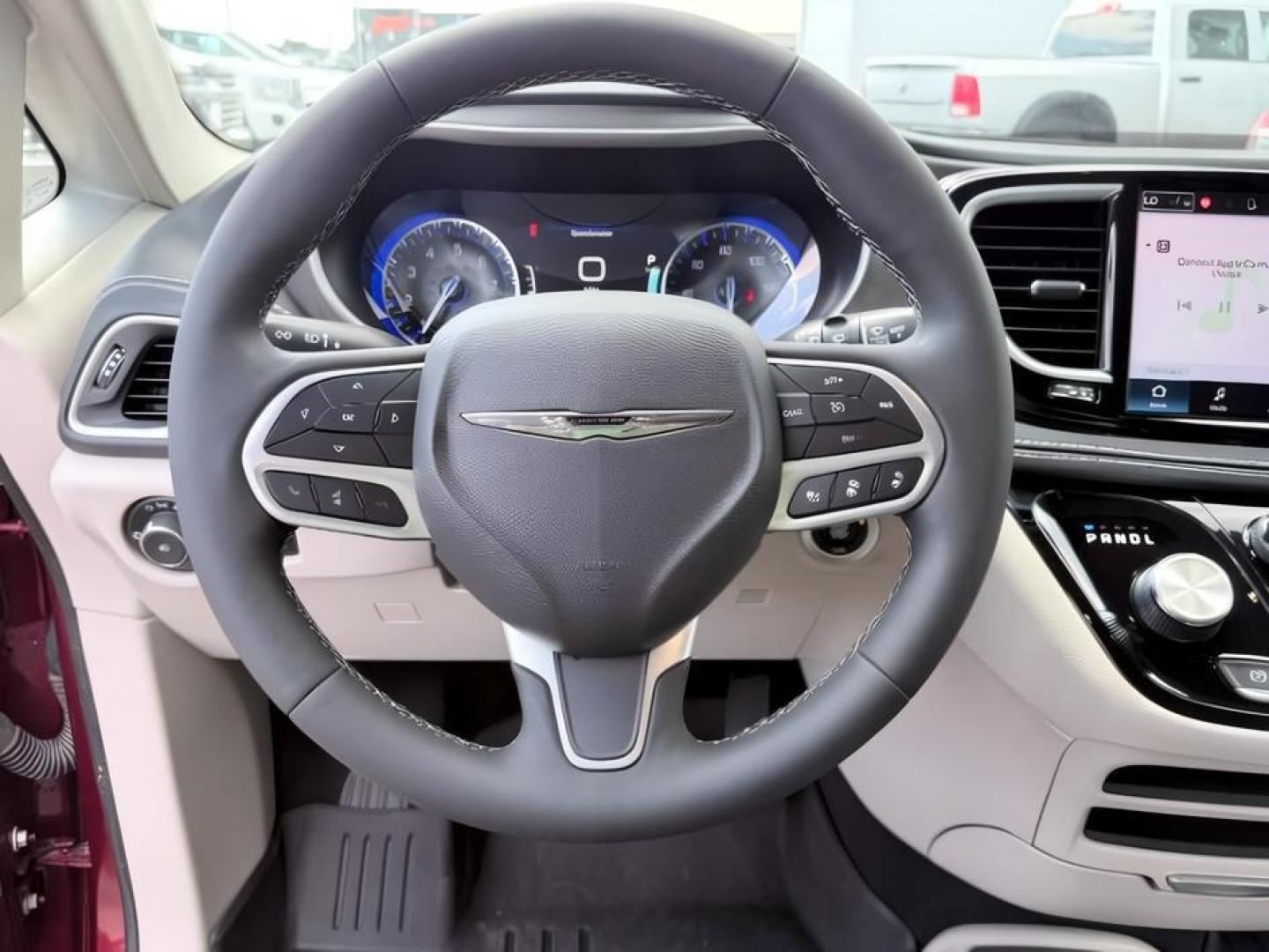 2023 MAROON /Black/Alloy/Black Chrysler Pacifica (2C4RC3BG0PR) with an Pentastar 36L V-6 DOHC engine, Automatic transmission, located at 1175 N Woodruff Ave, Idaho Falls, ID, 83401, 43.506901, -111.999657- Photo#17