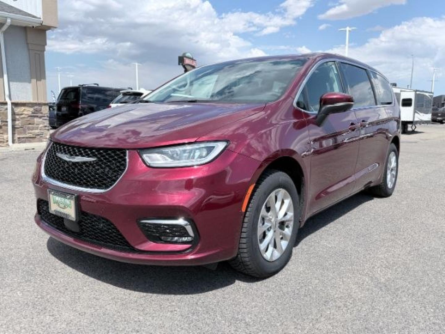 2023 MAROON /Black/Alloy/Black Chrysler Pacifica (2C4RC3BG0PR) with an Pentastar 36L V-6 DOHC engine, Automatic transmission, located at 1175 N Woodruff Ave, Idaho Falls, ID, 83401, 43.506901, -111.999657- Photo#29