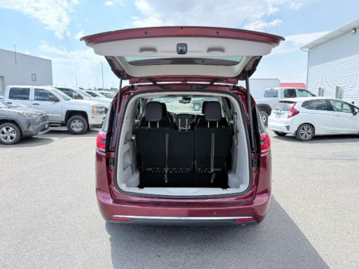 2023 MAROON /Black/Alloy/Black Chrysler Pacifica (2C4RC3BG0PR) with an Pentastar 36L V-6 DOHC engine, Automatic transmission, located at 1175 N Woodruff Ave, Idaho Falls, ID, 83401, 43.506901, -111.999657- Photo#34