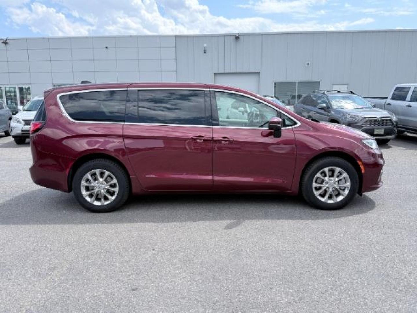 2023 MAROON /Black/Alloy/Black Chrysler Pacifica (2C4RC3BG0PR) with an Pentastar 36L V-6 DOHC engine, Automatic transmission, located at 1175 N Woodruff Ave, Idaho Falls, ID, 83401, 43.506901, -111.999657- Photo#38