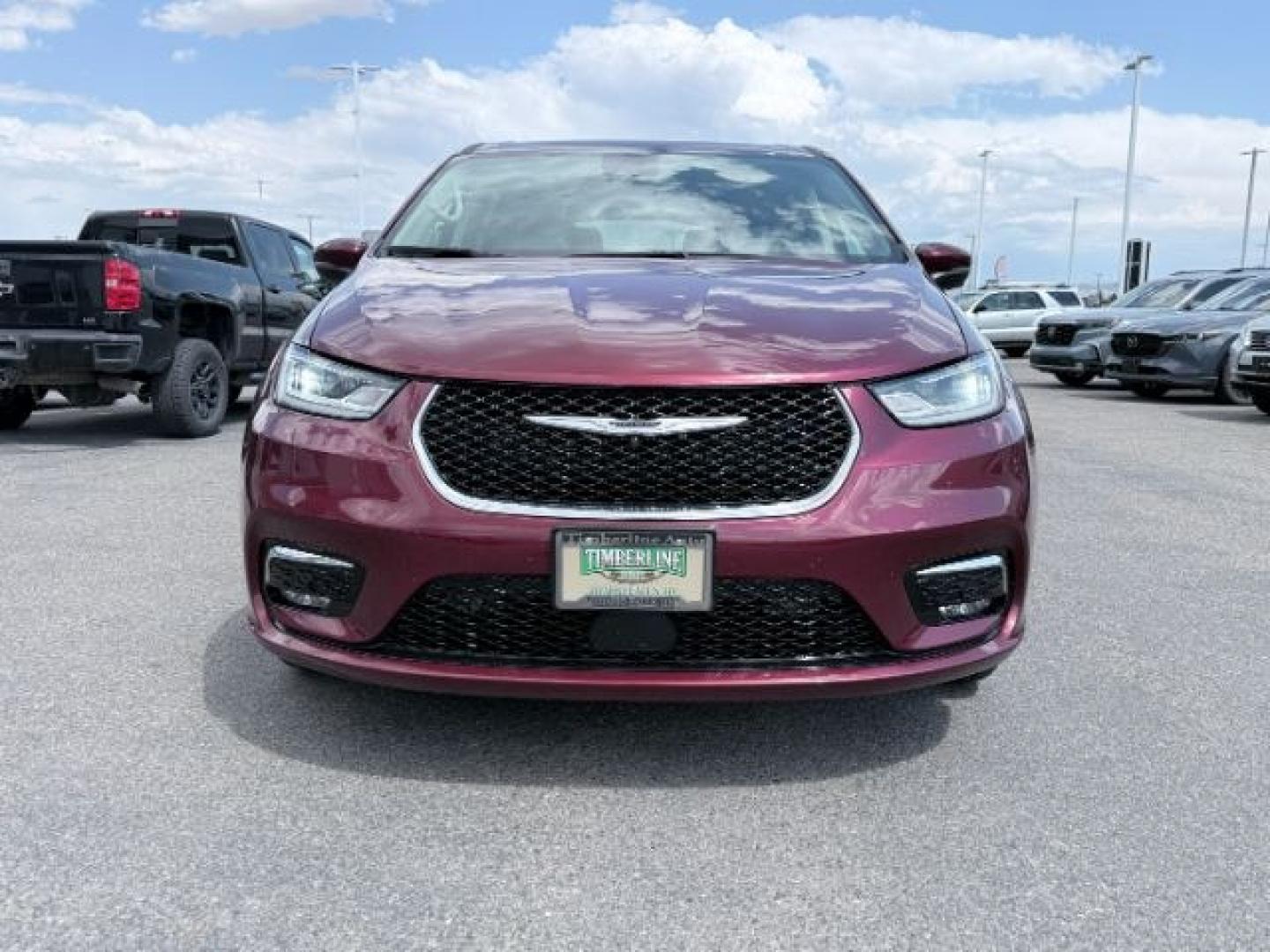2023 MAROON /Black/Alloy/Black Chrysler Pacifica (2C4RC3BG0PR) with an Pentastar 36L V-6 DOHC engine, Automatic transmission, located at 1175 N Woodruff Ave, Idaho Falls, ID, 83401, 43.506901, -111.999657- Photo#40