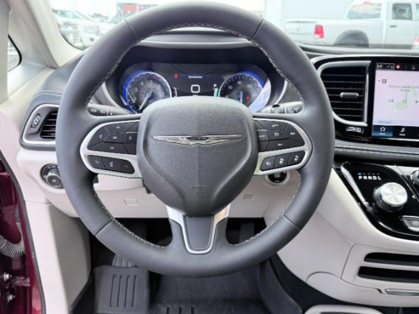 2023 MAROON /Black/Alloy/Black Chrysler Pacifica (2C4RC3BG0PR) with an Pentastar 36L V-6 DOHC engine, Automatic transmission, located at 1175 N Woodruff Ave, Idaho Falls, ID, 83401, 43.506901, -111.999657- Photo#46