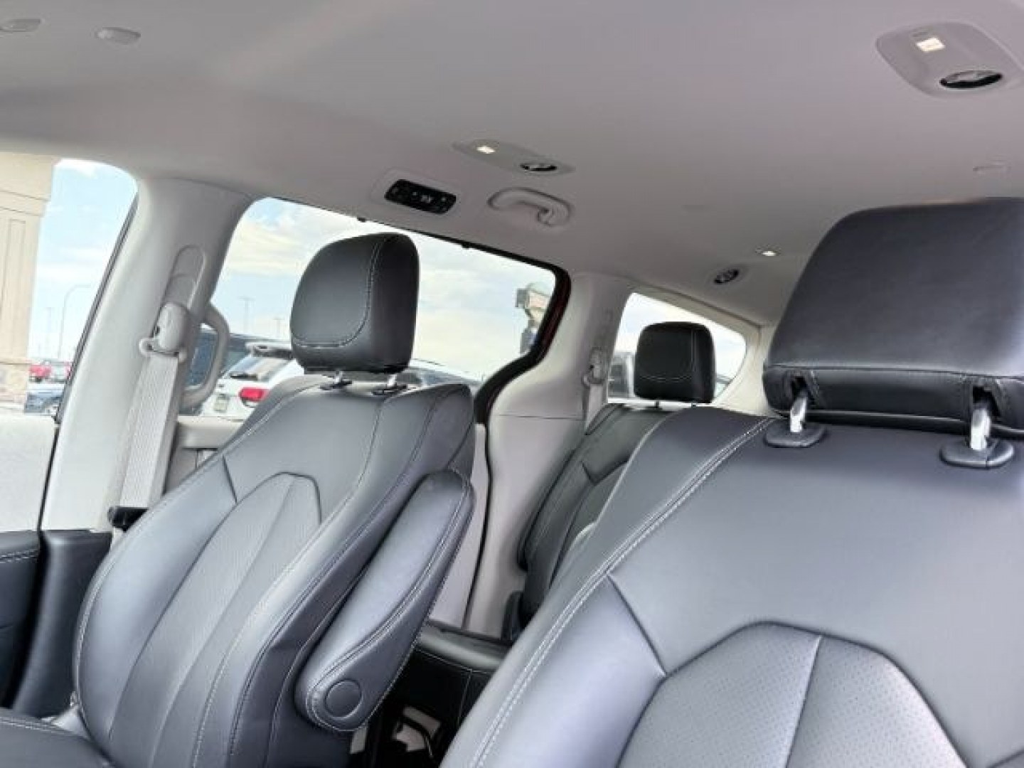 2023 MAROON /Black/Alloy/Black Chrysler Pacifica (2C4RC3BG0PR) with an Pentastar 36L V-6 DOHC engine, Automatic transmission, located at 1175 N Woodruff Ave, Idaho Falls, ID, 83401, 43.506901, -111.999657- Photo#53