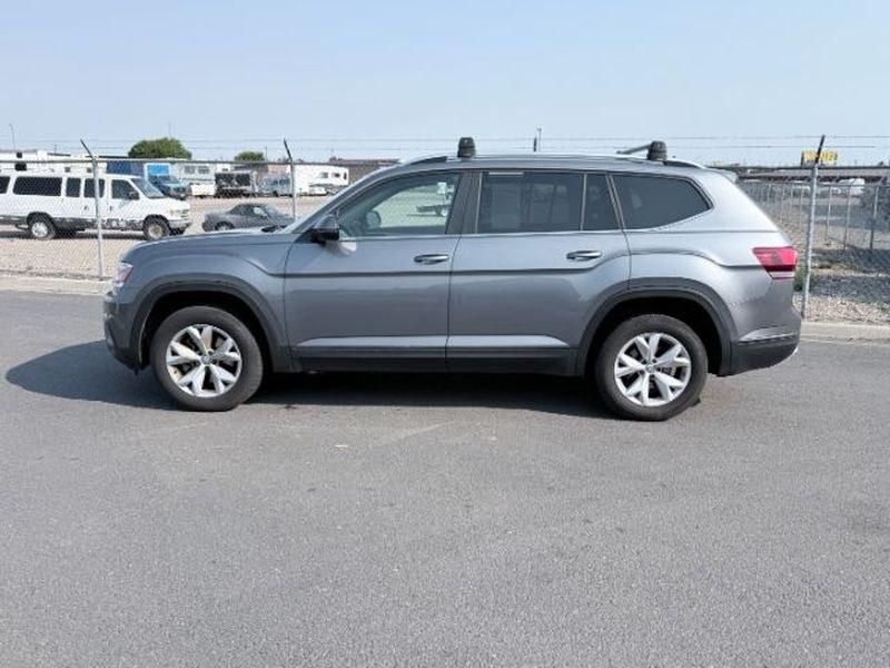 2018 Platinum Gray Metallic /Titan Black Volkswagen Atlas 3.6L V6 SE (1V2KR2CAXJC) with an V6, 3.6L engine, 8-speed automatic transmission, located at 1175 N Woodruff Ave, Idaho Falls, ID, 83401, 43.506901, -111.999657 - <b>Vehicle Details</b><br>Looking for a spacious, capable SUV in Idaho Falls, ID? This 2018 Volkswagen Atlas SE 4Motion delivers the comfort, versatility, and confident handling today's drivers want. Powered by a strong V6, 3.6L gasoline engine and equipped with AWD, this Volkswagen Atlas is built f- Photo#0