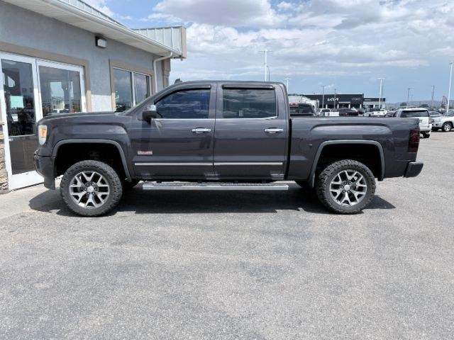 2014 GRAY /Jet Black GMC Sierra 1500 SLT (3GTU2VEC3EG) with an EcoTec3 5.3L V-8 gasoline direct injection engine, AUTOMATIC transmission, located at 1235 N Woodruff Ave., Idaho Falls, 83401, (208) 523-1053, 43.507172, -112.000488 - At Timberline Auto, finding a great deal on your next vehicle is always easy! Our experienced sales staff goal is to help find you the right vehicle at the right price! Our knowledgeable finance department has options for almost any credit score. We offer extended service contract options to prot- Photo#1