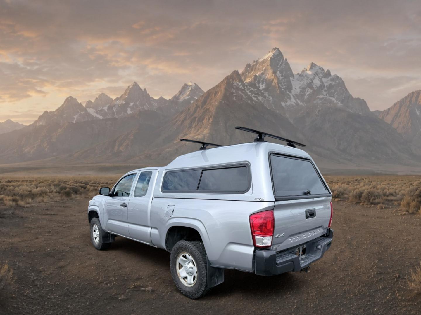 2017 Silver Sky Metallic /Cement Gray Toyota Tacoma SR (5TFSX5EN3HX) with an 4 Cyl, 2.7L engine, 5-speed manual transmission, located at 1175 N Woodruff Ave, Idaho Falls, ID, 83401, 43.506901, -111.999657 - <b>Vehicle Details</b><br>Discover dependable capability with this pre-owned 2017 Toyota Tacoma SR 4WD, now available in Idaho Falls, ID. Built for drivers who want rugged performance and everyday practicality, this Toyota Tacoma is powered by a 4-cylinder, 2.7L gasoline engine that delivers confide- Photo#2