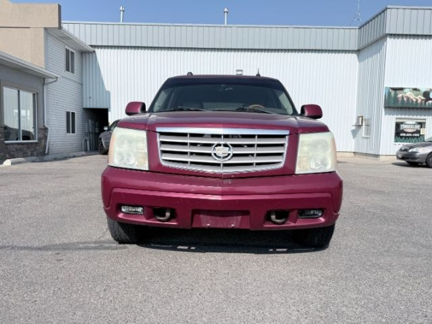 2004 RED /TAN Cadillac Escalade (1GYEK63NX4R) with an 60L engine, Automatic transmission, located at 1175 N Woodruff Ave, Idaho Falls, ID, 83401, 43.506901, -111.999657- Photo#31
