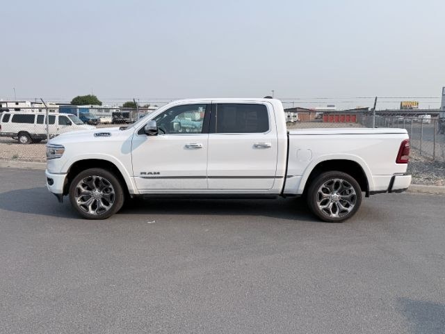 2020 WHITE /Black Ram 1500 Limited Crew Cab 4x4 5'7 Box (1C6SRFHM9LN) with an EcoDiesel 3L V-6 diesel direct injection engine, AUTOMATIC transmission, located at 1235 N Woodruff Ave., Idaho Falls, 83401, (208) 523-1053, 43.507172, -112.000488 - At Timberline Auto, finding a great deal on your next vehicle is always easy! Our experienced sales staff goal is to help find you the right vehicle at the right price! Our knowledgeable finance department has options for almost any credit score. We offer extended service contract options to prot- Photo#1
