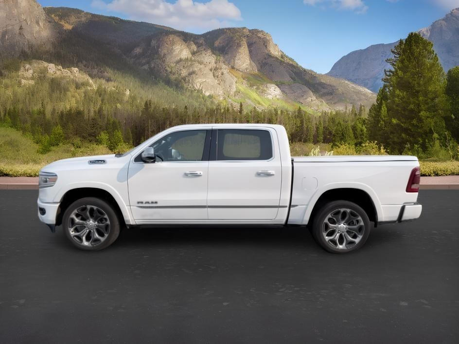 2020 WHITE /Black Ram 1500 Limited Crew Cab 4x4 5'7 Box (1C6SRFHM9LN) with an EcoDiesel 3L V-6 diesel direct injection engine, AUTOMATIC transmission, located at 1235 N Woodruff Ave., Idaho Falls, 83401, (208) 523-1053, 43.507172, -112.000488 - At Timberline Auto, finding a great deal on your next vehicle is always easy! Our experienced sales staff goal is to help find you the right vehicle at the right price! Our knowledgeable finance department has options for almost any credit score. We offer extended service contract options to prot- Photo#0