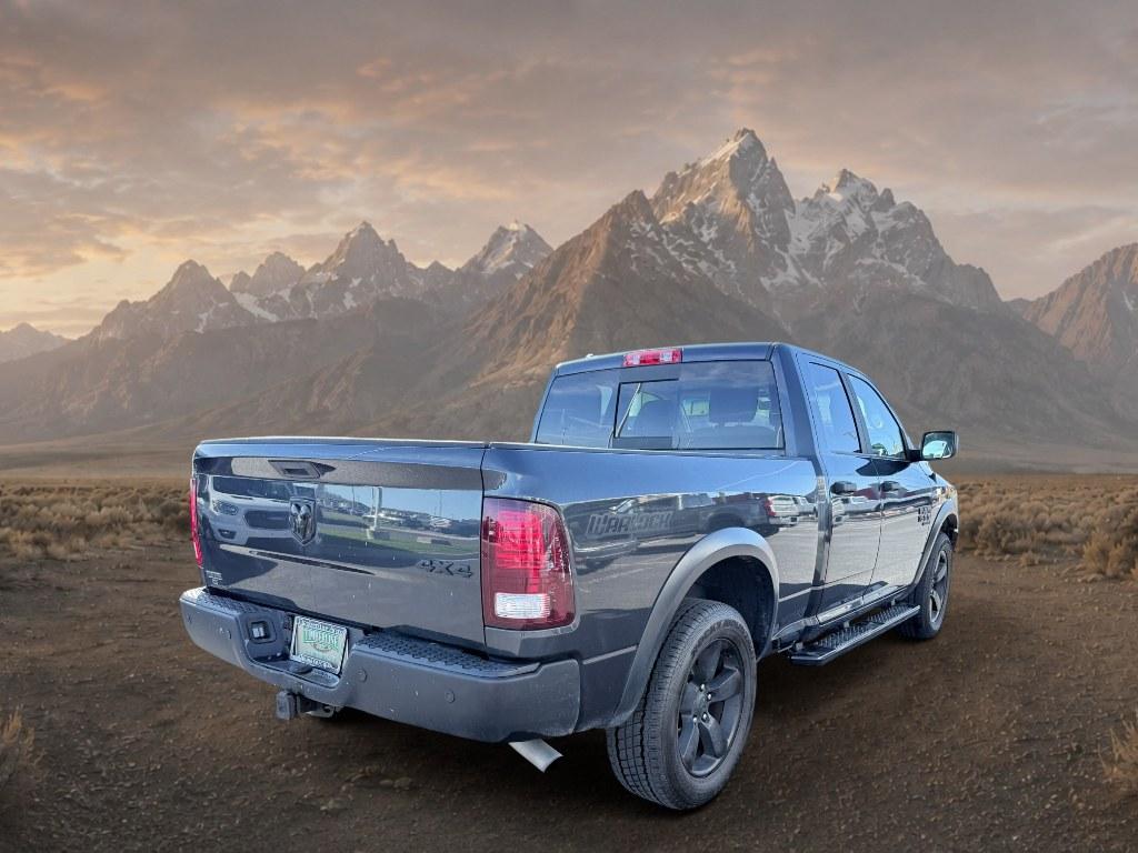 2020 Maximum Steel Metallic Clearcoat /Diesel Gray/Black Ram 1500 Classic Warlock (1C6RR7GG4LS) with an V6, 3.6L engine, 8-speed automatic transmission, located at 1175 N Woodruff Ave, Idaho Falls, ID, 83401, 43.506901, -111.999657 - <b>Vehicle Details</b><br>Looking for a capable full-size pickup with bold style and everyday versatility? This 2020 Ram 1500 Classic Warlock Quad Cab 4x4 with the 6'4" box delivers rugged performance, standout design, and the features drivers want most. Powered by a V6, 3.6L Gasoline/E85 engine, th- Photo#4