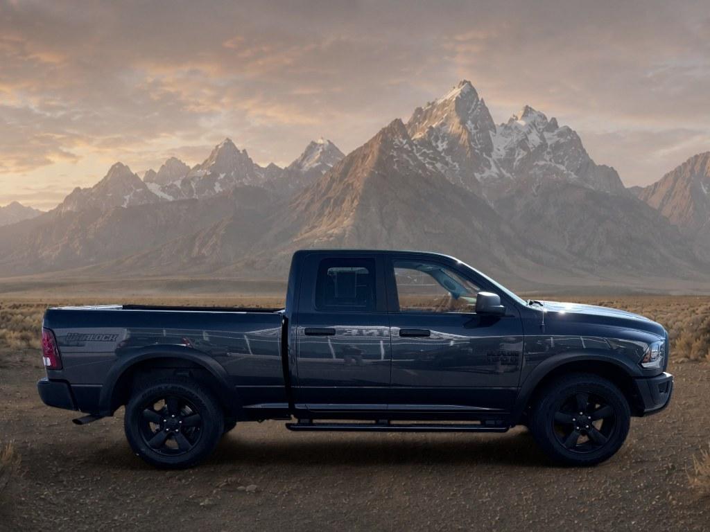 2020 Maximum Steel Metallic Clearcoat /Diesel Gray/Black Ram 1500 Classic Warlock (1C6RR7GG4LS) with an V6, 3.6L engine, 8-speed automatic transmission, located at 1175 N Woodruff Ave, Idaho Falls, ID, 83401, 43.506901, -111.999657 - <b>Vehicle Details</b><br>Looking for a capable full-size pickup with bold style and everyday versatility? This 2020 Ram 1500 Classic Warlock Quad Cab 4x4 with the 6'4" box delivers rugged performance, standout design, and the features drivers want most. Powered by a V6, 3.6L Gasoline/E85 engine, th- Photo#5