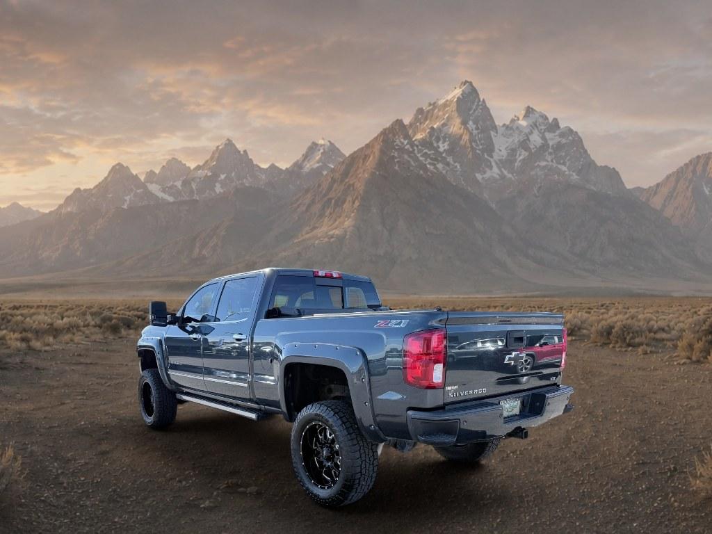 2017 Graphite Metallic /Jet Black Chevrolet Silverado LTZ (3GCUKSEJXHG) with an V8, 6.2L engine, 8-speed automatic transmission, located at 1175 N Woodruff Ave, Idaho Falls, ID, 83401, 43.506901, -111.999657 - <b>Vehicle Details</b><br>Drivers searching for a capable pre-owned truck in Idaho Falls, ID will appreciate this 2017 Chevrolet Silverado 1500 LTZ 4WD with the powerful V8, 6.2L gasoline engine. Built for towing, hauling, and everyday comfort, this Chevrolet Silverado delivers the bold performance- Photo#2