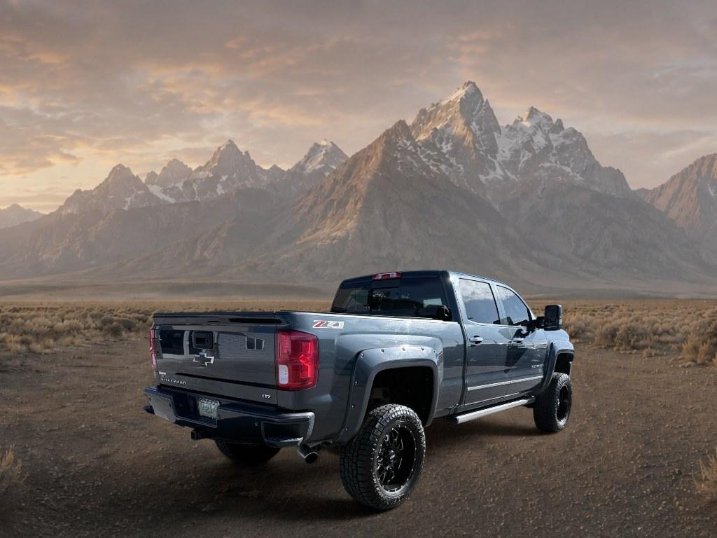 2017 Graphite Metallic /Jet Black Chevrolet Silverado LTZ (3GCUKSEJXHG) with an V8, 6.2L engine, 8-speed automatic transmission, located at 1175 N Woodruff Ave, Idaho Falls, ID, 83401, 43.506901, -111.999657 - <b>Vehicle Details</b><br>Drivers searching for a capable pre-owned truck in Idaho Falls, ID will appreciate this 2017 Chevrolet Silverado 1500 LTZ 4WD with the powerful V8, 6.2L gasoline engine. Built for towing, hauling, and everyday comfort, this Chevrolet Silverado delivers the bold performance- Photo#4