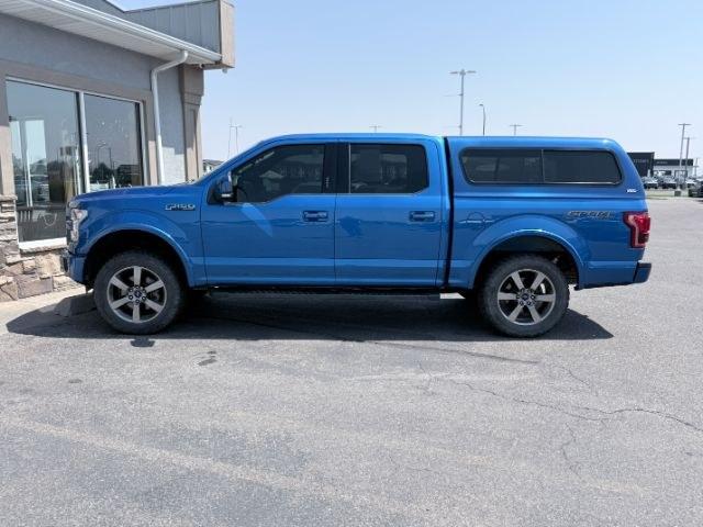 2016 BLUE /Black Ford F-150 Lariat (1FTEW1EF7GK) with an 5L V-8 DOHC engine, AUTOMATIC transmission, located at 1235 N Woodruff Ave., Idaho Falls, 83401, (208) 523-1053, 43.507172, -112.000488 - At Timberline Auto, finding a great deal on your next vehicle is always easy! Our experienced sales staff goal is to help find you the right vehicle at the right price! Our knowledgeable finance department has options for almost any credit score. We offer extended service contract options to prot- Photo#0