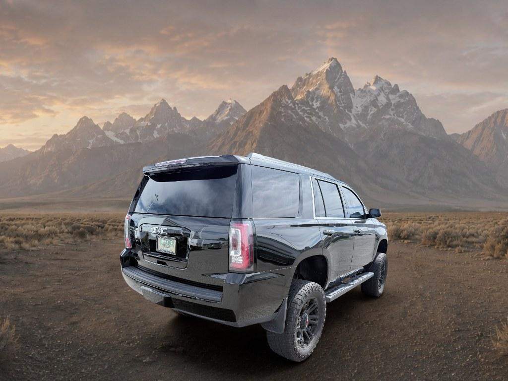 2018 Onyx Black /Jet Black GMC Yukon SLT (1GKS2BKC7JR) with an V8, 5.3L engine, 6-speed automatic transmission, located at 1175 N Woodruff Ave, Idaho Falls, ID, 83401, 43.506901, -111.999657 - <b>Vehicle Details</b><br>Shop this 2018 GMC Yukon 1500 SLT 4WD in Idaho Falls, ID and upgrade your next drive with a full-size SUV built for comfort, capability, and confidence. Powered by a V8 5.3L gasoline engine, this GMC Yukon delivers strong performance for towing, commuting, and family road t- Photo#4