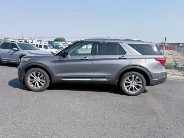 2022 GRAY /LEATHER Ford Explorer LIMITED (1FMSK8FH9NG) , AUTOMATIC transmission, located at 1235 N Woodruff Ave., Idaho Falls, 83401, (208) 523-1053, 43.507172, -112.000488 - At Timberline Auto, finding a great deal on your next vehicle is always easy! Our experienced sales staff goal is to help find you the right vehicle at the right price! Our knowledgeable finance department has options for almost any credit score. We offer extended service contract options to prot- Photo#0