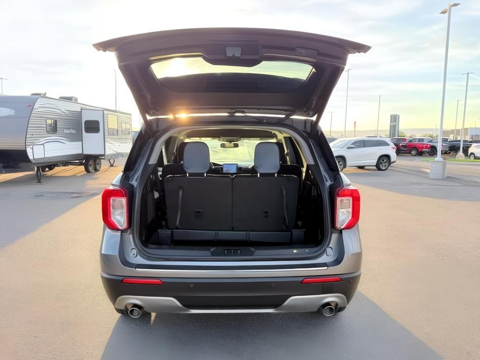 2022 Carbonized Gray Metallic /LEATHER Ford Explorer Limited (1FMSK8FH9NG) with an 4 Cyl, 2.3L engine, 10-speed automatic transmission, located at 1175 N Woodruff Ave, Idaho Falls, ID, 83401, 43.506901, -111.999657 - <b>Vehicle Details</b><br>Discover refined capability and premium comfort in this 2022 Ford Explorer Limited, now available in Idaho Falls, ID. With 47,655 miles, this well-equipped SUV delivers the versatility families and adventure-seekers want, along with the confidence of 4WD for Idaho roads and- Photo#33