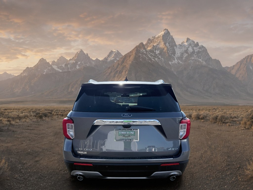 2022 Carbonized Gray Metallic /LEATHER Ford Explorer Limited (1FMSK8FH9NG) with an 4 Cyl, 2.3L engine, 10-speed automatic transmission, located at 1175 N Woodruff Ave, Idaho Falls, ID, 83401, 43.506901, -111.999657 - <b>Vehicle Details</b><br>Discover refined capability and premium comfort in this 2022 Ford Explorer Limited, now available in Idaho Falls, ID. With 47,655 miles, this well-equipped SUV delivers the versatility families and adventure-seekers want, along with the confidence of 4WD for Idaho roads and- Photo#3