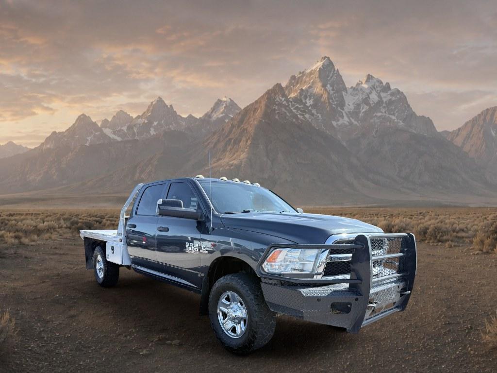 2017 Maximum Steel Metallic Clearcoat /Diesel Gray/Black Ram 3500 Tradesman (3C63R3GLXHG) with an 6 Cyl, 6.7L engine, 6-speed automatic transmission, located at 1175 N Woodruff Ave, Idaho Falls, ID, 83401, 43.506901, -111.999657 - <b>Vehicle Details</b><br>Take on tough jobs with confidence in this capable 2017 Ram 3500 ST, now available in Idaho Falls, ID. Built for serious work and dependable performance, this heavy-duty pickup is powered by a 6 Cyl, 6.7L Diesel engine paired with 4WD, giving you the strength and traction n- Photo#6