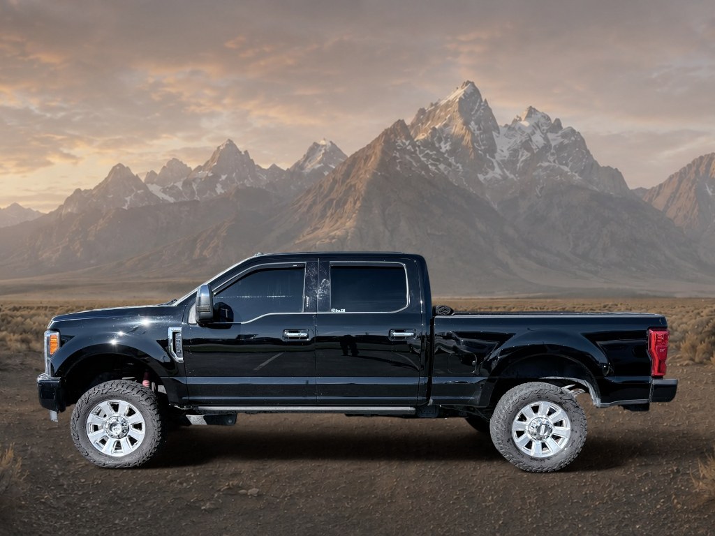 2017 Shadow Black /Black Ford F-350 Platinum (1FT8W3BT7HE) with an V8, 6.7L engine, 6-speed automatic transmission, located at 1175 N Woodruff Ave, Idaho Falls, ID, 83401, 43.506901, -111.999657 - <b>Vehicle Details</b><br>Experience premium capability and refined comfort in this 2017 Ford F-350 Super Duty Platinum 4WD, now available in Idaho Falls, ID. Powered by a proven V8, 6.7L Diesel engine, this heavy-duty truck delivers the strength, towing confidence, and long-distance durability that- Photo#1
