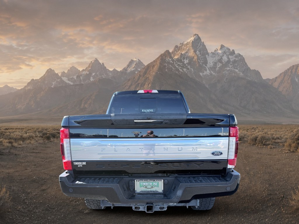 2017 Shadow Black /Black Ford F-350 Platinum (1FT8W3BT7HE) with an V8, 6.7L engine, 6-speed automatic transmission, located at 1175 N Woodruff Ave, Idaho Falls, ID, 83401, 43.506901, -111.999657 - <b>Vehicle Details</b><br>Experience premium capability and refined comfort in this 2017 Ford F-350 Super Duty Platinum 4WD, now available in Idaho Falls, ID. Powered by a proven V8, 6.7L Diesel engine, this heavy-duty truck delivers the strength, towing confidence, and long-distance durability that- Photo#3