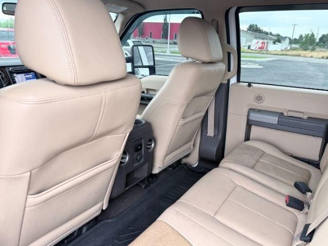 2011 WHITE /Black Ford F-350 (1FT8W3DT6BE) with an Powerstroke 67L V-8 xxxxxx engine, Automatic transmission, located at 1175 N Woodruff Ave, Idaho Falls, ID, 83401, 43.506901, -111.999657- Photo#54