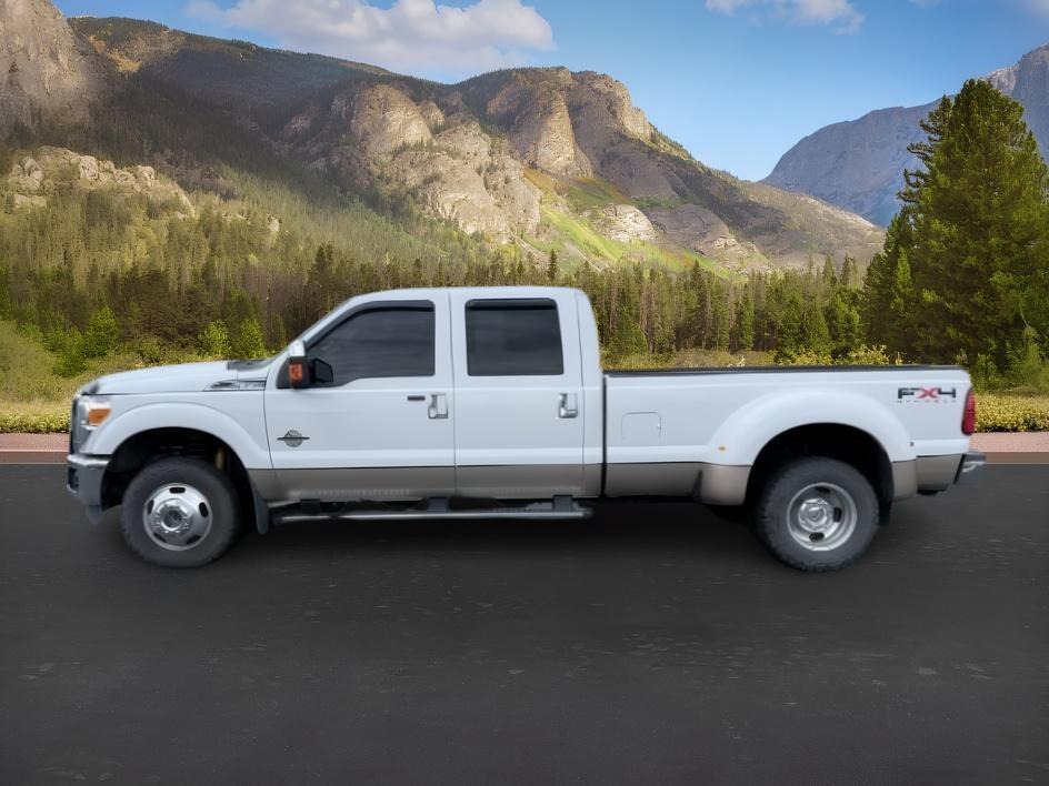 2011 WHITE /Black Ford F-350 (1FT8W3DT6BE) with an Powerstroke 67L V-8 xxxxxx engine, Automatic transmission, located at 1175 N Woodruff Ave, Idaho Falls, ID, 83401, 43.506901, -111.999657- Photo#1