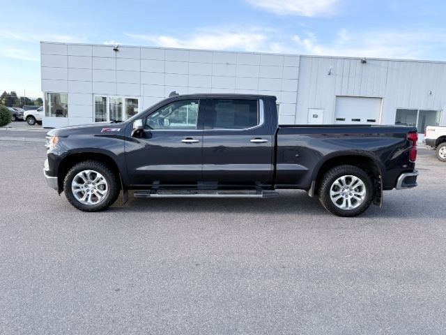 2024 GRAY /Jet Black Chevrolet Silverado LTZ (1GCUDGEDXRZ) with an V8, 5.3L engine, 10-speed automatic transmission, located at 1175 N Woodruff Ave, Idaho Falls, ID, 83401, 43.506901, -111.999657 - <b>Vehicle Details</b><br>Find capability, comfort, and premium style in this pre-owned 2024 Chevrolet Silverado 1500 LTZ 4WD, now available in Idaho Falls, ID. Powered by a V8, 5.3L gasoline engine, this Chevrolet Silverado delivers confident performance for towing, hauling, and everyday driving. T- Photo#59