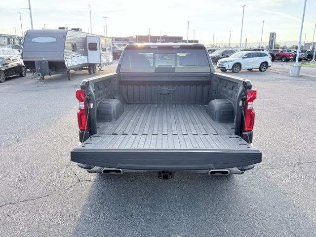 2024 GRAY /Jet Black Chevrolet Silverado LTZ (1GCUDGEDXRZ) with an V8, 5.3L engine, 10-speed automatic transmission, located at 1175 N Woodruff Ave, Idaho Falls, ID, 83401, 43.506901, -111.999657 - <b>Vehicle Details</b><br>Find capability, comfort, and premium style in this pre-owned 2024 Chevrolet Silverado 1500 LTZ 4WD, now available in Idaho Falls, ID. Powered by a V8, 5.3L gasoline engine, this Chevrolet Silverado delivers confident performance for towing, hauling, and everyday driving. T- Photo#63