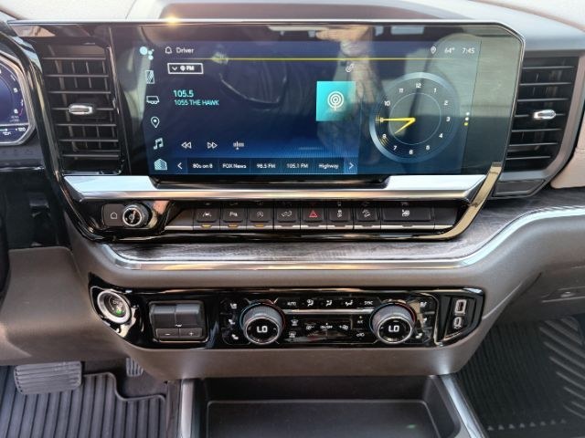 2024 GRAY /Jet Black Chevrolet Silverado LTZ (1GCUDGEDXRZ) with an V8, 5.3L engine, 10-speed automatic transmission, located at 1175 N Woodruff Ave, Idaho Falls, ID, 83401, 43.506901, -111.999657 - <b>Vehicle Details</b><br>Find capability, comfort, and premium style in this pre-owned 2024 Chevrolet Silverado 1500 LTZ 4WD, now available in Idaho Falls, ID. Powered by a V8, 5.3L gasoline engine, this Chevrolet Silverado delivers confident performance for towing, hauling, and everyday driving. T- Photo#74