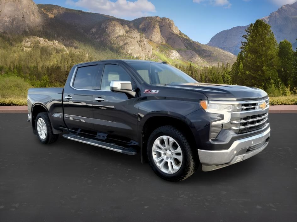 2024 GRAY /Jet Black Chevrolet Silverado LTZ (1GCUDGEDXRZ) with an V8, 5.3L engine, 10-speed automatic transmission, located at 1175 N Woodruff Ave, Idaho Falls, ID, 83401, 43.506901, -111.999657 - <b>Vehicle Details</b><br>Find capability, comfort, and premium style in this pre-owned 2024 Chevrolet Silverado 1500 LTZ 4WD, now available in Idaho Falls, ID. Powered by a V8, 5.3L gasoline engine, this Chevrolet Silverado delivers confident performance for towing, hauling, and everyday driving. T- Photo#37