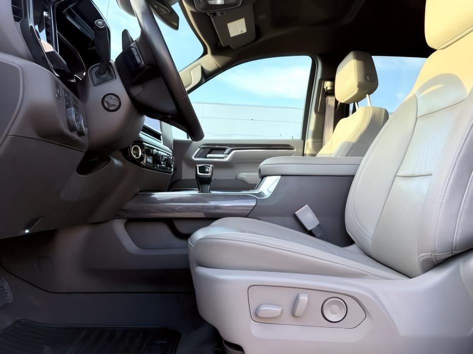 2024 GRAY /Jet Black Chevrolet Silverado LTZ (1GCUDGEDXRZ) with an V8, 5.3L engine, 10-speed automatic transmission, located at 1175 N Woodruff Ave, Idaho Falls, ID, 83401, 43.506901, -111.999657 - <b>Vehicle Details</b><br>Find capability, comfort, and premium style in this pre-owned 2024 Chevrolet Silverado 1500 LTZ 4WD, now available in Idaho Falls, ID. Powered by a V8, 5.3L gasoline engine, this Chevrolet Silverado delivers confident performance for towing, hauling, and everyday driving. T- Photo#42
