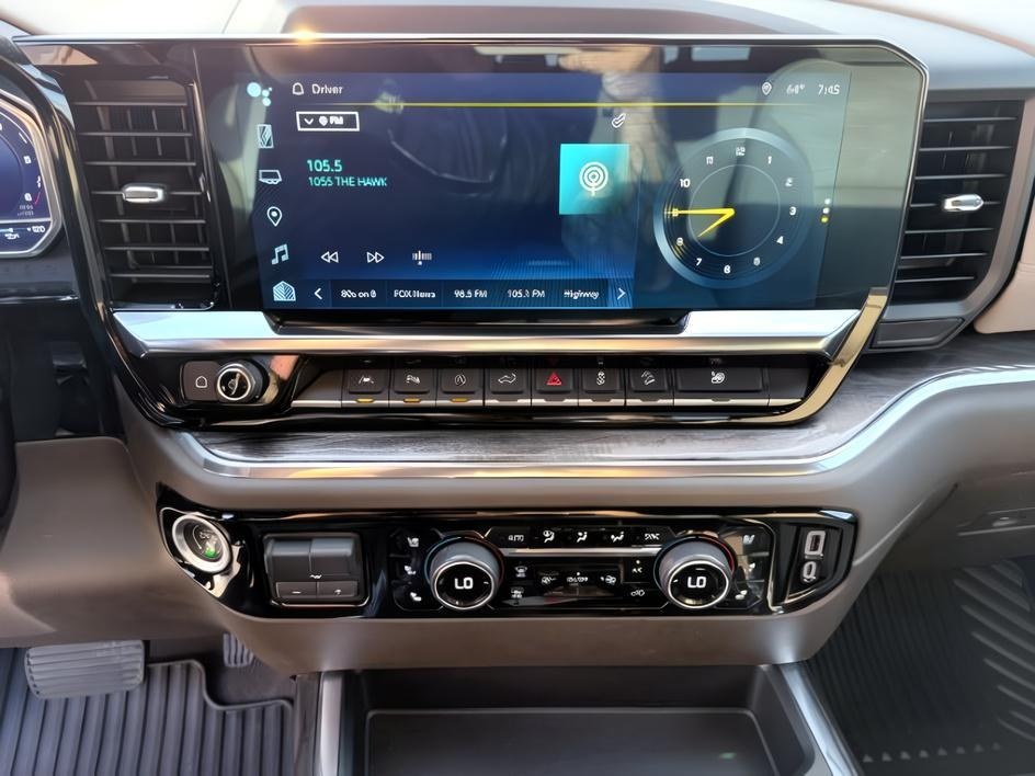 2024 GRAY /Jet Black Chevrolet Silverado LTZ (1GCUDGEDXRZ) with an V8, 5.3L engine, 10-speed automatic transmission, located at 1175 N Woodruff Ave, Idaho Falls, ID, 83401, 43.506901, -111.999657 - <b>Vehicle Details</b><br>Find capability, comfort, and premium style in this pre-owned 2024 Chevrolet Silverado 1500 LTZ 4WD, now available in Idaho Falls, ID. Powered by a V8, 5.3L gasoline engine, this Chevrolet Silverado delivers confident performance for towing, hauling, and everyday driving. T- Photo#45