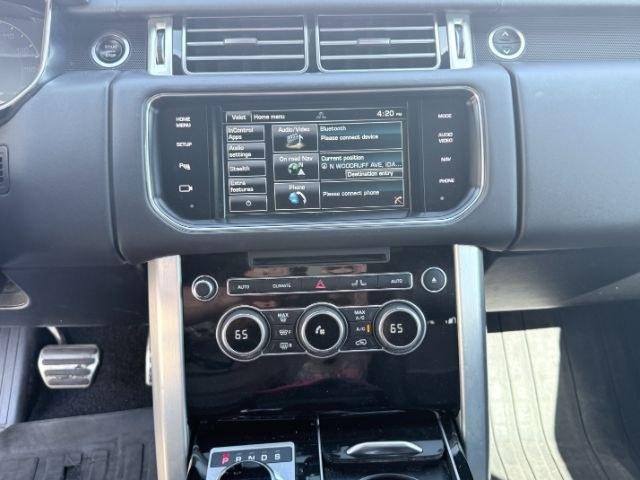 2015 BLACK /Ebony/Ebony/Ebony/Cirrus Land Rover Range Rover (SALGS2TF2FA) with an 5L V-8 gasoline direct injection engine, Automatic transmission, located at 1175 N Woodruff Ave, Idaho Falls, ID, 83401, 43.506901, -111.999657 - At Timberline Auto, finding a great deal on your next vehicle is always easy! Our experienced sales staff goal is to help find you the right vehicle at the right price! Our knowledgeable finance department has options for almost any credit score. We offer extended service contract options to prot- Photo#46