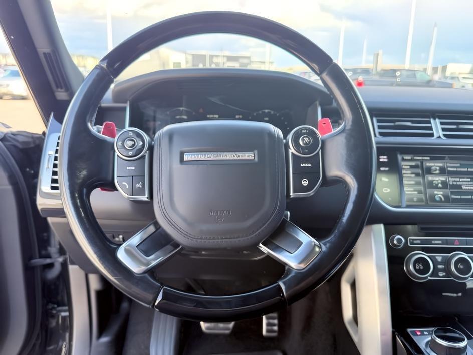 2015 BLACK /Ebony/Ebony/Ebony/Cirrus Land Rover Range Rover (SALGS2TF2FA) with an 5L V-8 gasoline direct injection engine, Automatic transmission, located at 1175 N Woodruff Ave, Idaho Falls, ID, 83401, 43.506901, -111.999657 - At Timberline Auto, finding a great deal on your next vehicle is always easy! Our experienced sales staff goal is to help find you the right vehicle at the right price! Our knowledgeable finance department has options for almost any credit score. We offer extended service contract options to prot- Photo#16